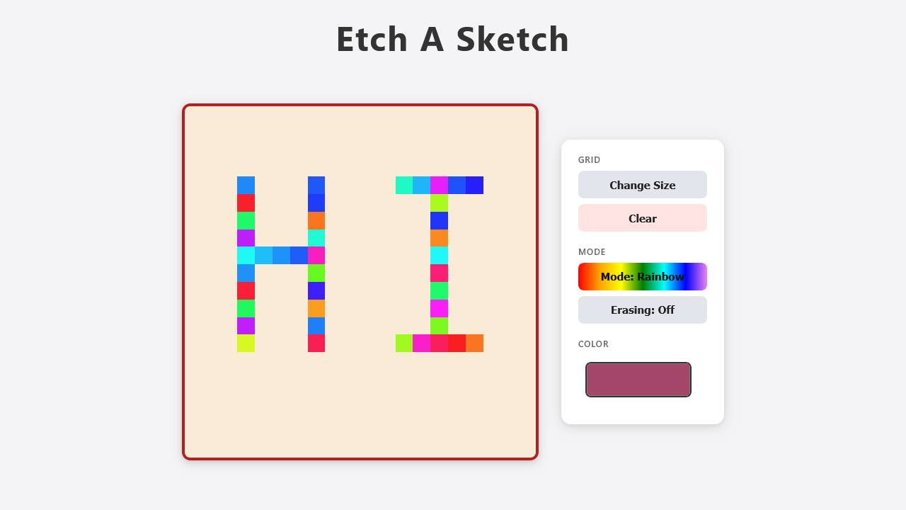 Etch a Sketch preview